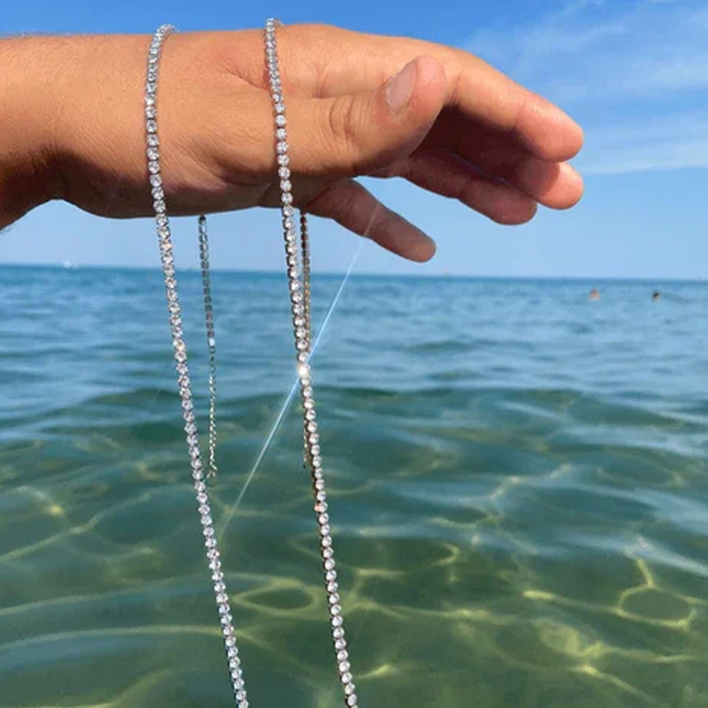 Diamond Clavicle Necklace