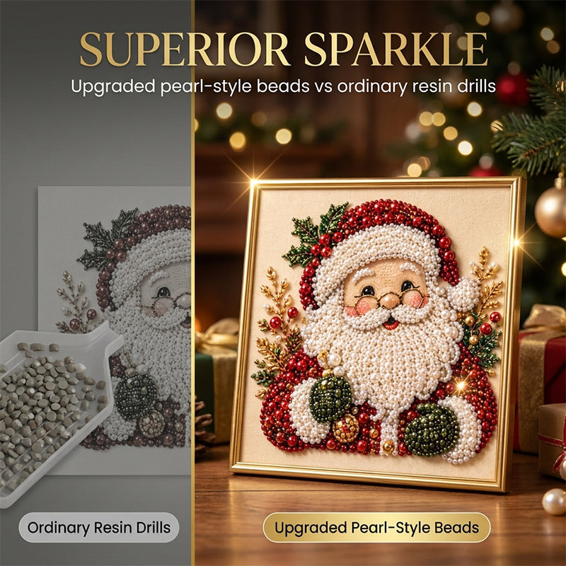 DIY Christmas Pearl Diamond Painting Art Kit