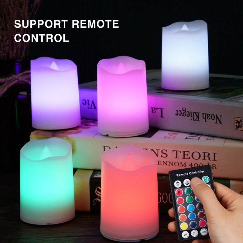 Remote Control Colourful Electronic Candle