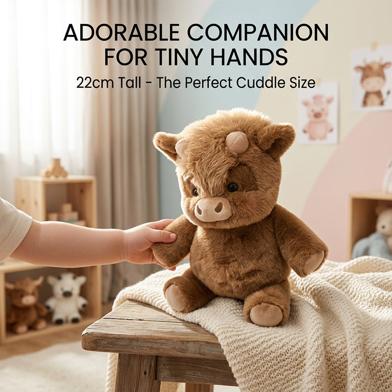 Highland Cow Plush Toy