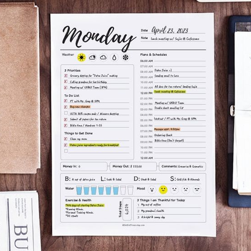 Planner Weekly 2025