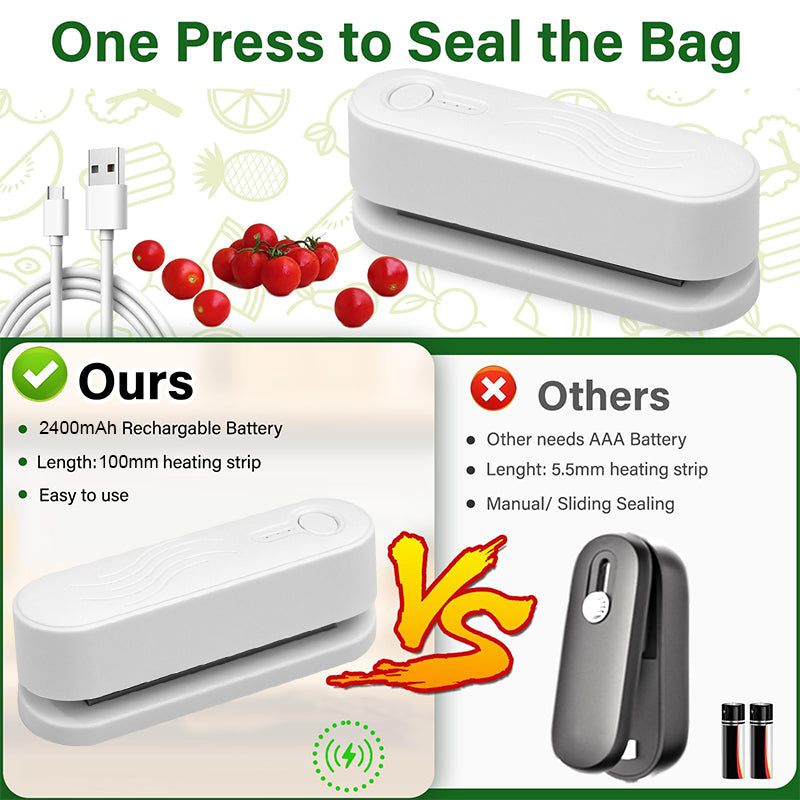 Rechargeable Press Sealer