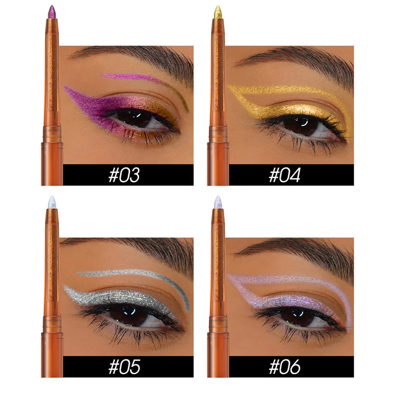 Metallic Multichrome Eyeliner Pencil