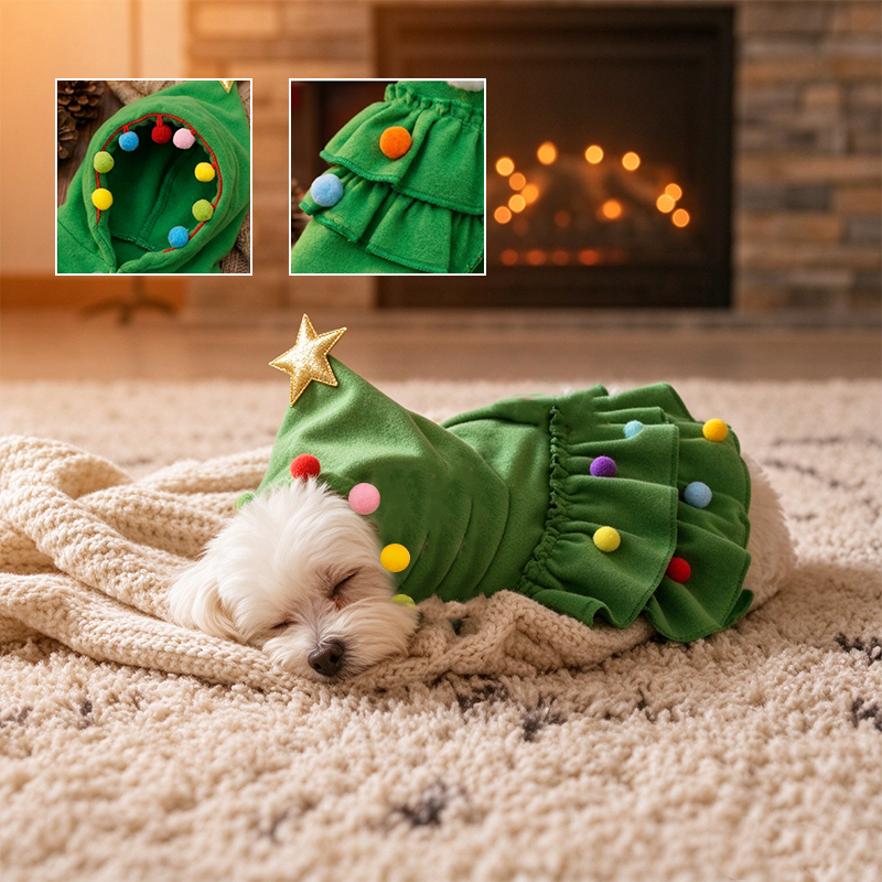 Christmas Tree Pet Costume