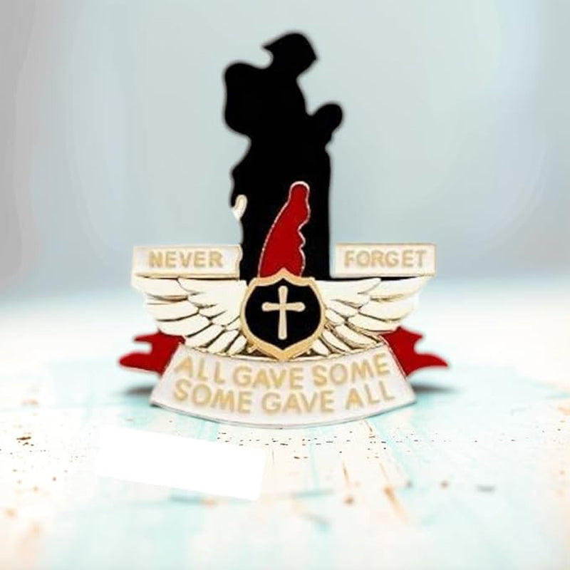 Red Poppy Remembrance Day Badge