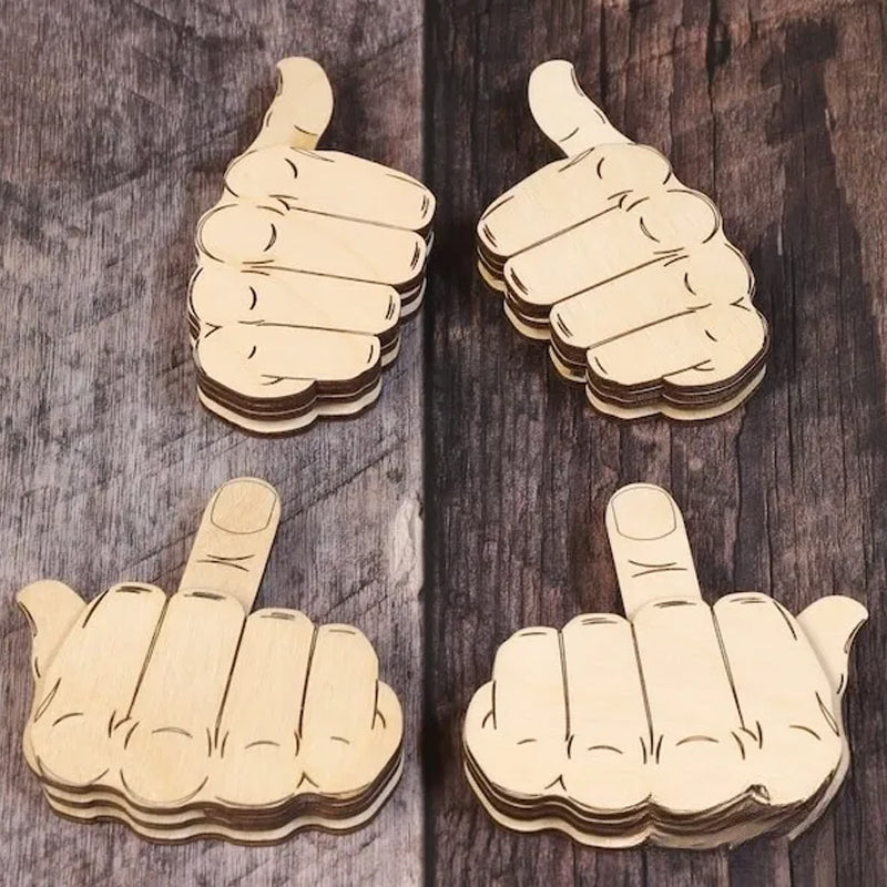 Middle Finger Brooch Material Pack