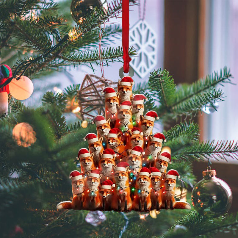 Stacking Animal Christmas Ornaments