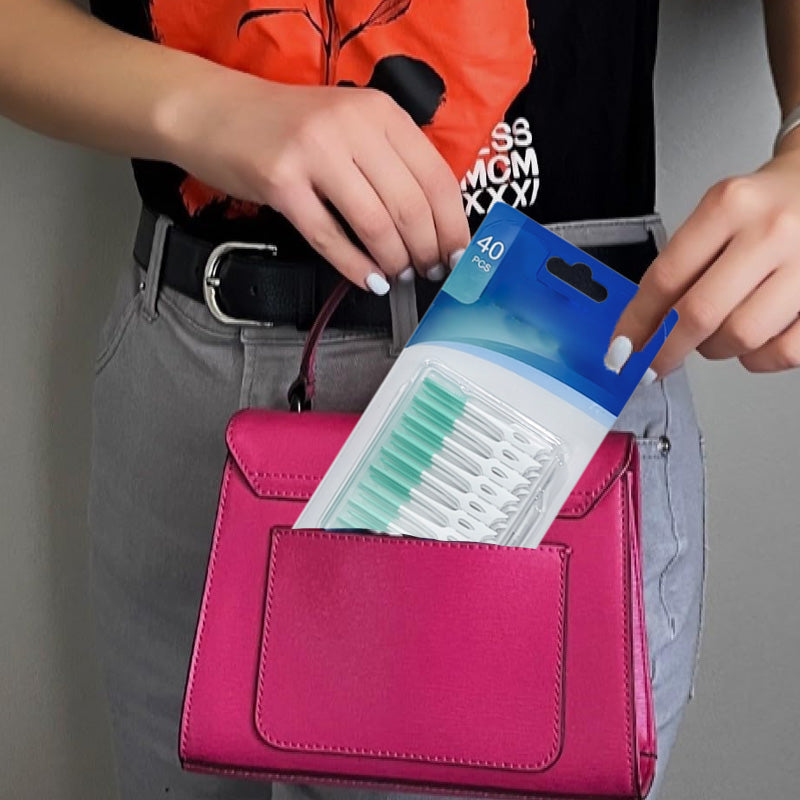 Tooth crevice brush