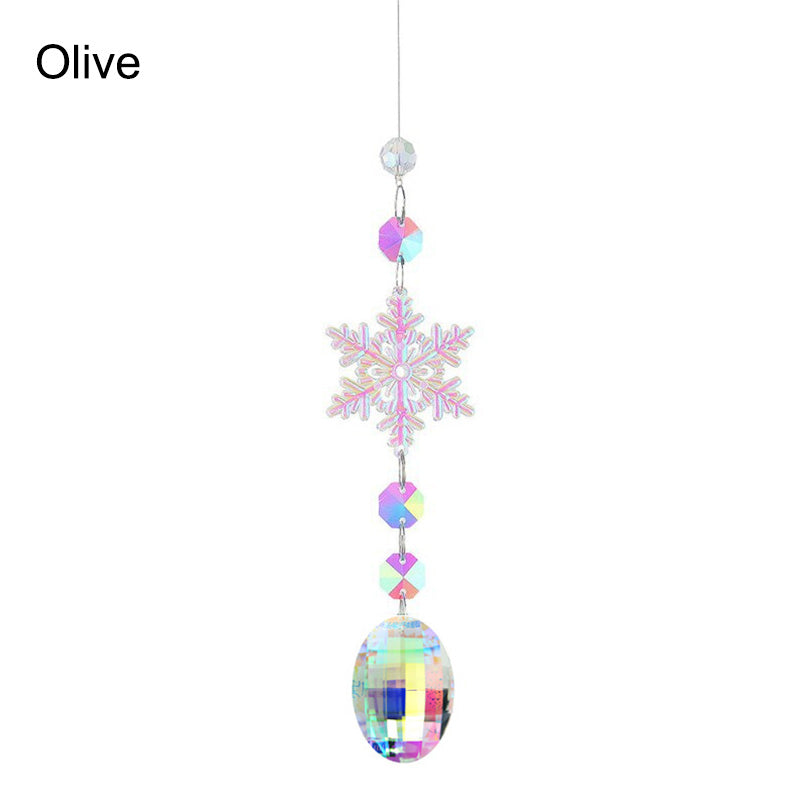 Christmas Tree Crystal Decoration