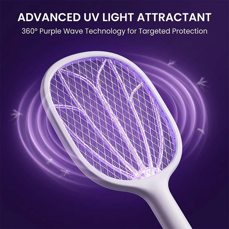Rechargeable powerful mosquito swatter
