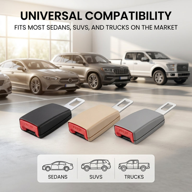 Car seat belt plate