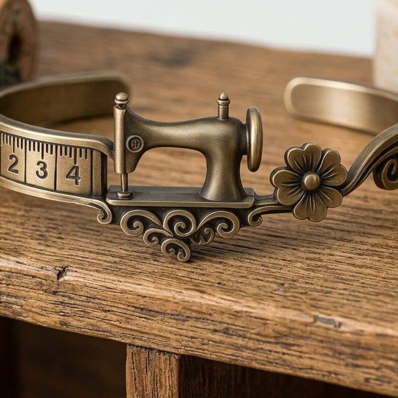 Sewing Machine Themed Bracelet