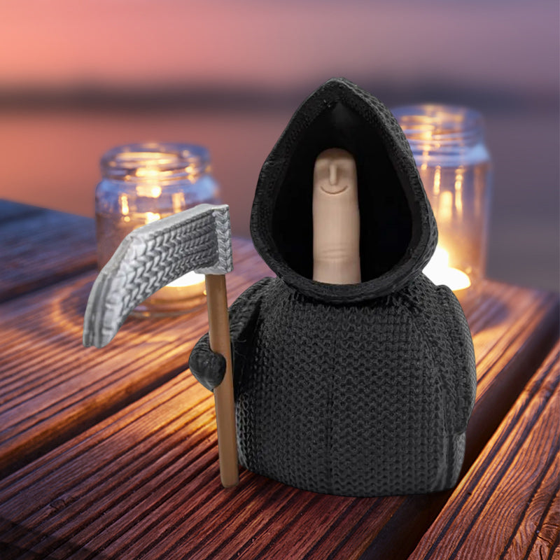 Mr Nice Guy - Knitted Grim Reaper