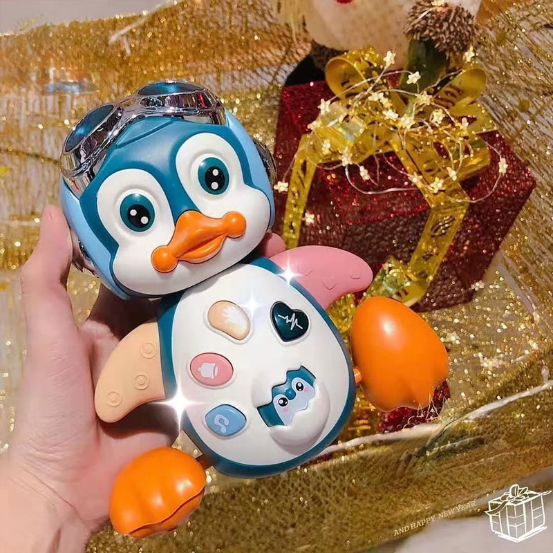 Musical Crawling Penguin Toys
