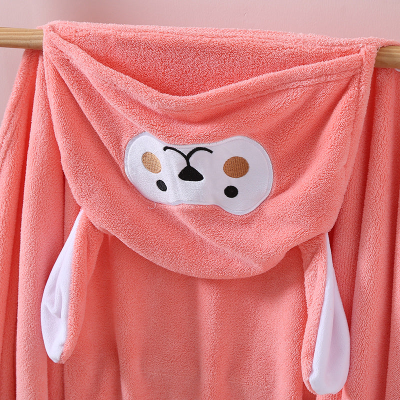 BABY BATHING TOWEL TO AVOID COLDS