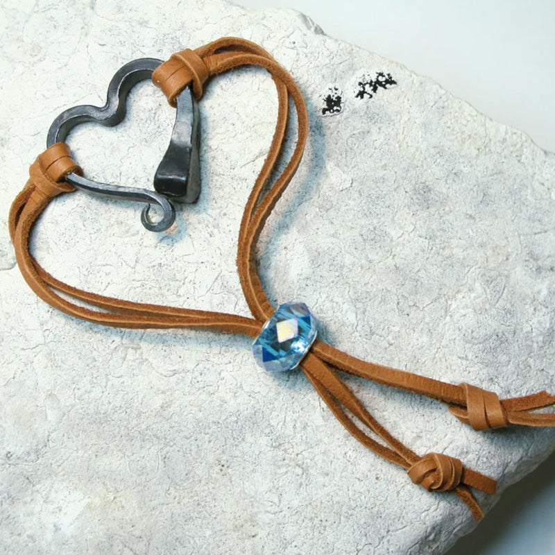 Handmade Love Horseshoe Nail Bracelet