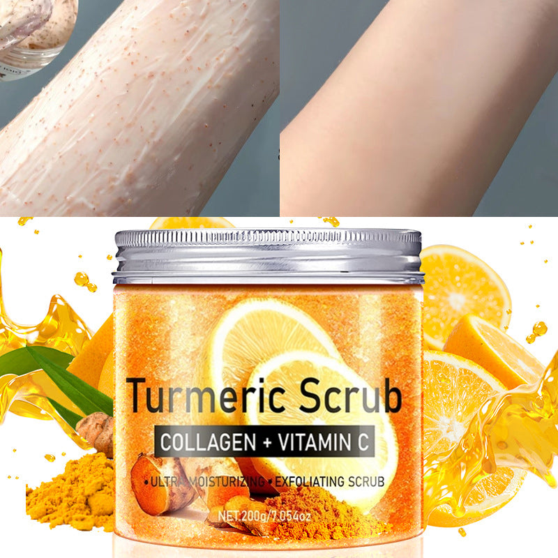 Turmeric Body Scrub Cream