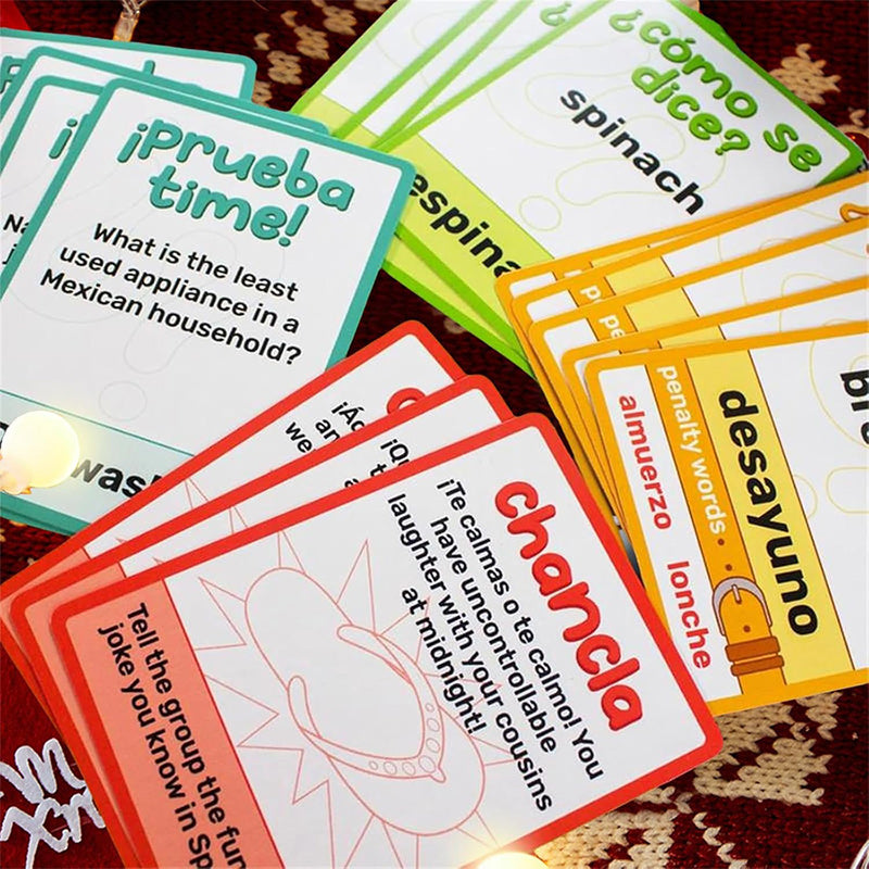 Bilingual Card Games