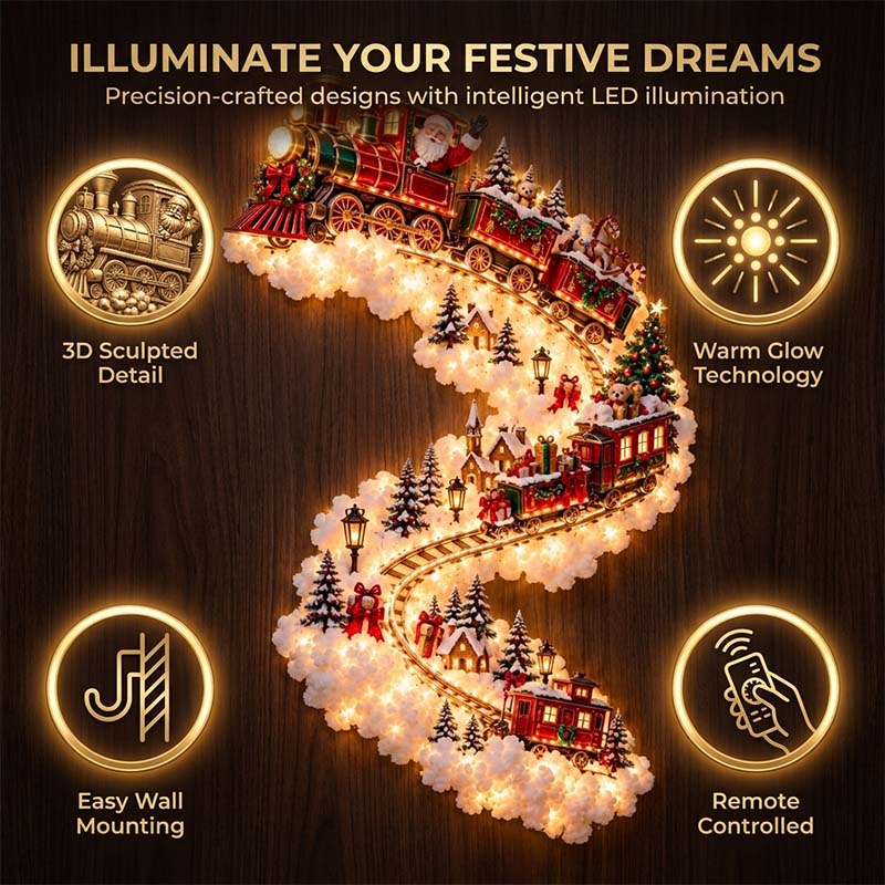 Christmas Magic Trail Wall Light