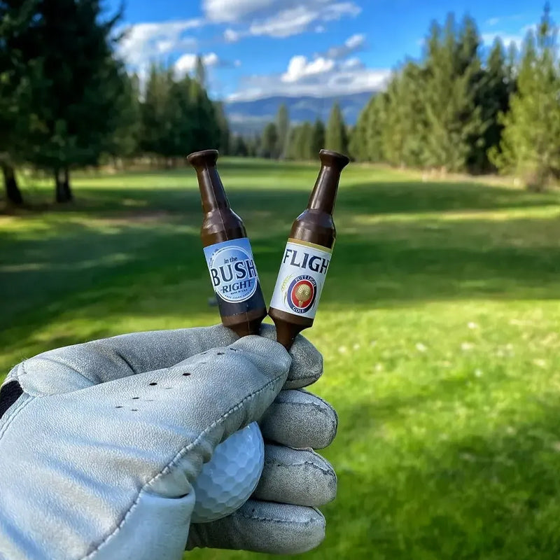 🏑Mini Beer Bottle Golf Tees