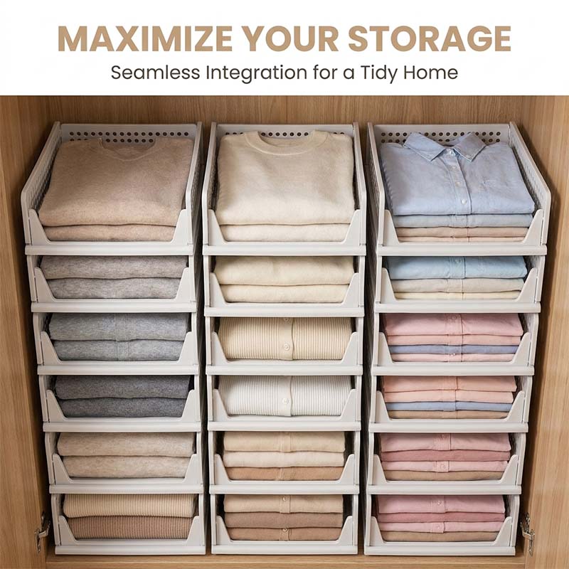 Foldable Drawer Storage Organizer