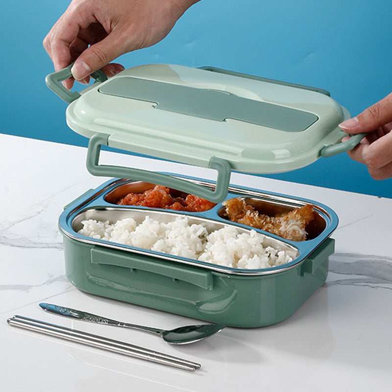 Stainless steel large capacity portable lunch box