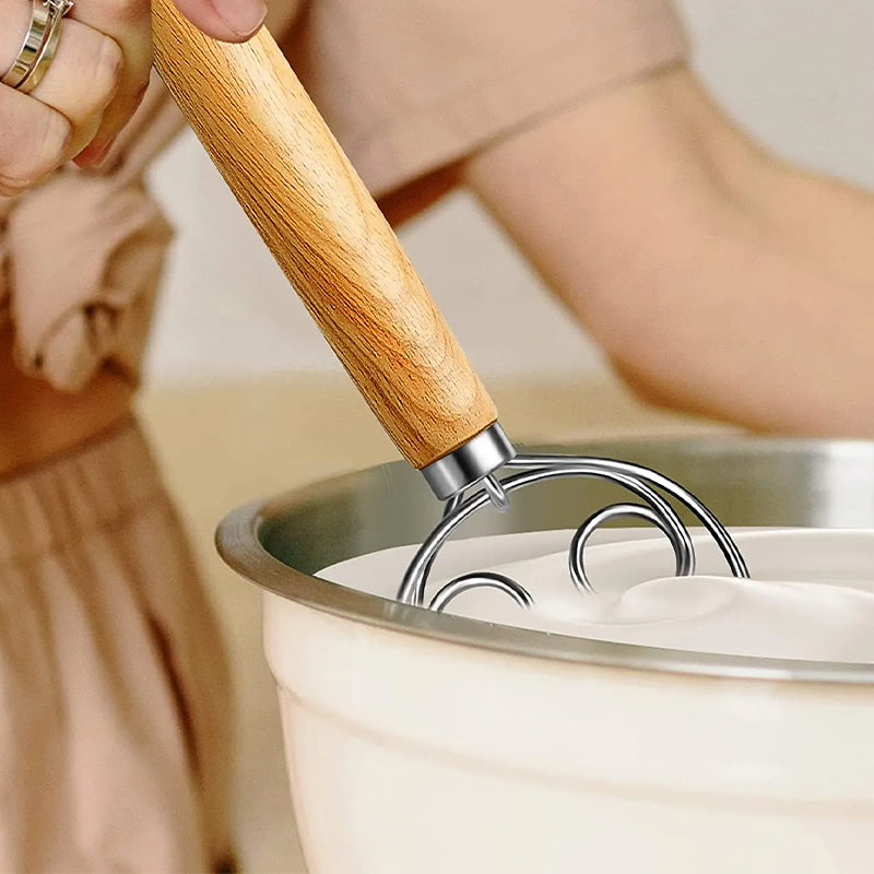 Oak Handle Flour Mixer