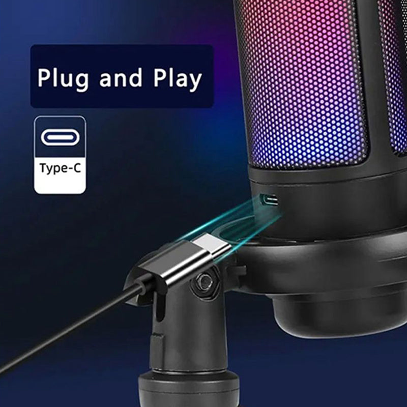 Desktop Mic Stand Portable Foldable Tripod