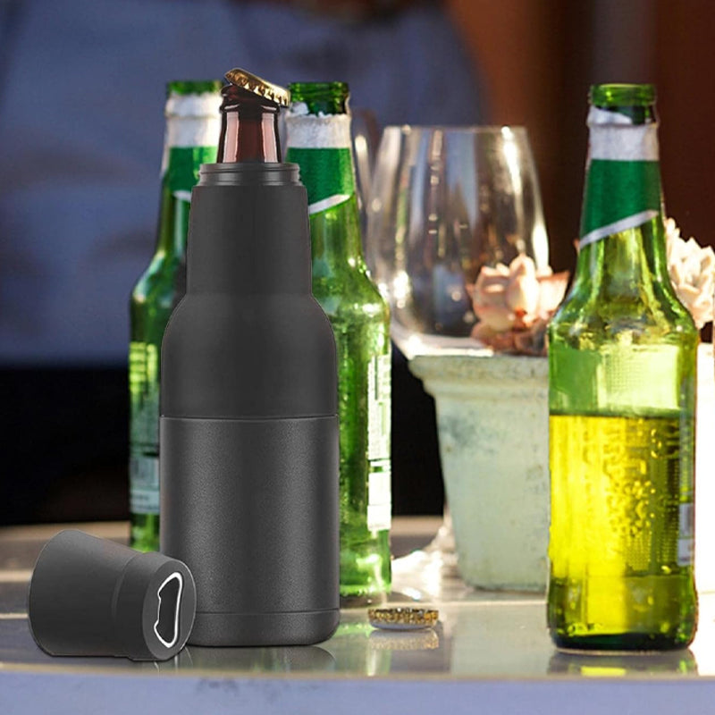 Universal 3 in 1 Can Cooler with Beer Opener