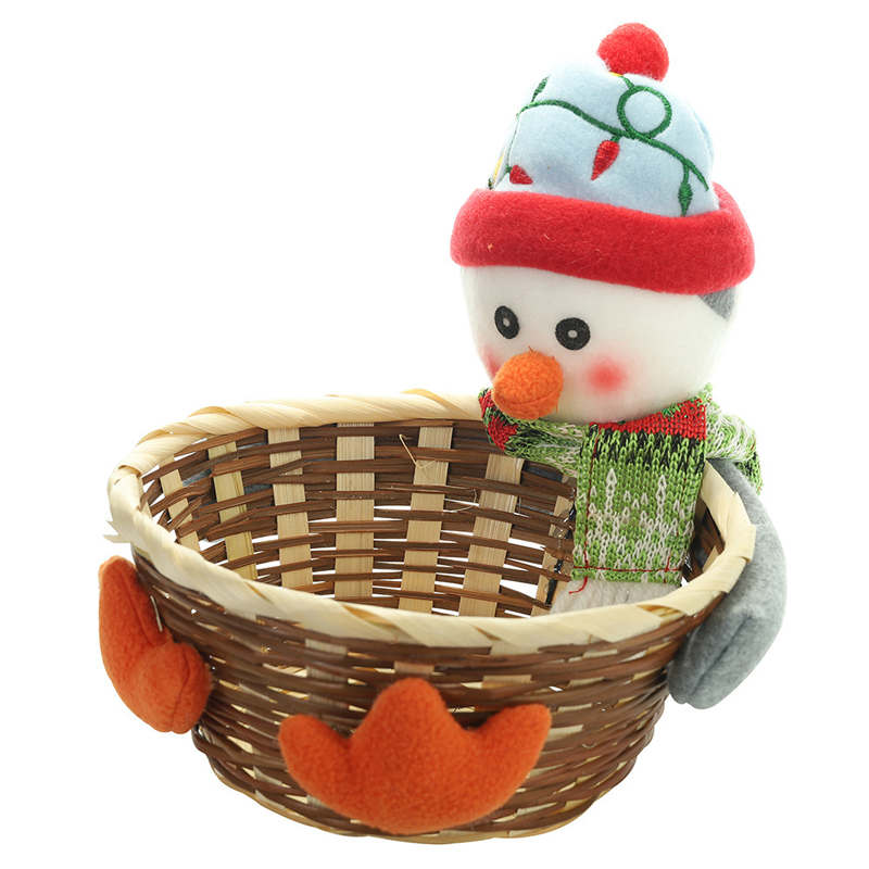 Christmas Candy Braided Basket