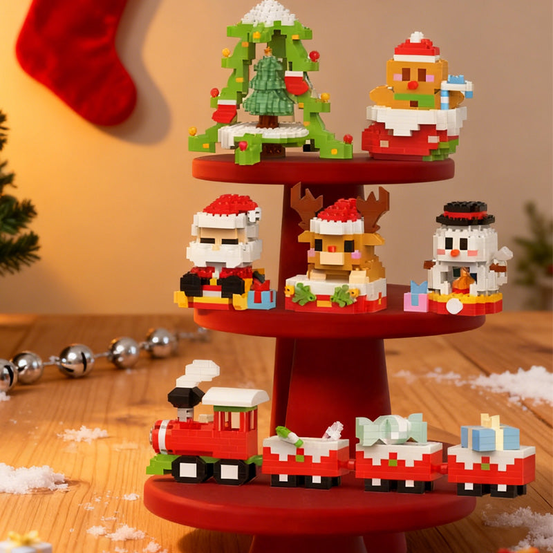 Christmas Building Block Toys