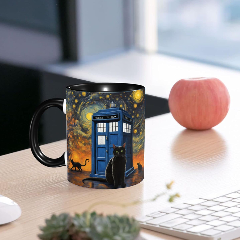 Doctor Inspired Tardis Mug