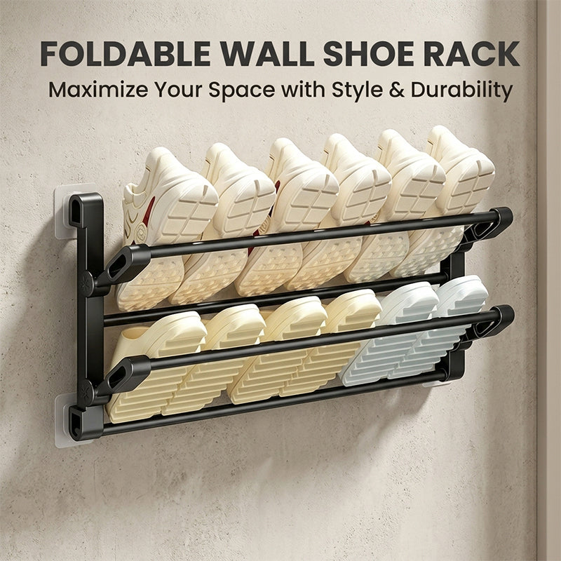 Wall Mounted Shoe Rack
