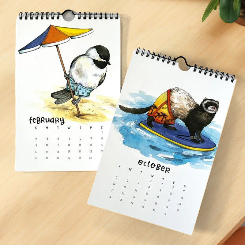 Animal Swimsuit Calendar
