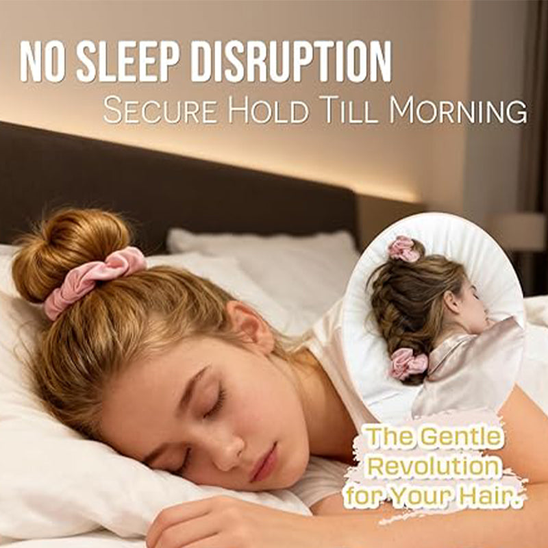 Multi-function Satin Heatless Hair Curler & Hair Tie Non