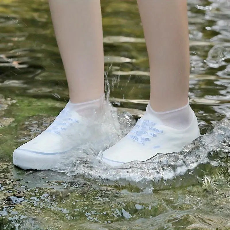 Outdoor Reusable Latex Rain Boot Covers