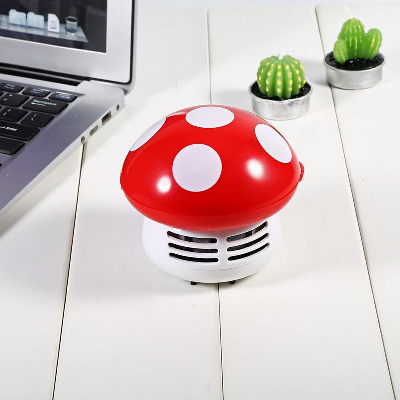 Cute Mini Mushroom Vacuum Cleaner