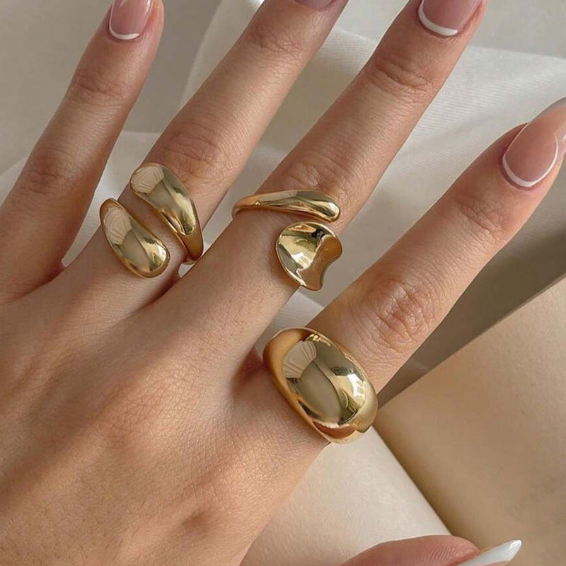 Fashionable designer ring set