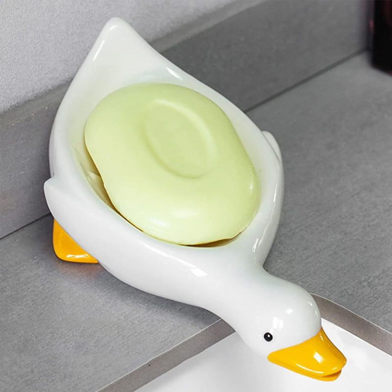 Ceramic Duck Soap Box