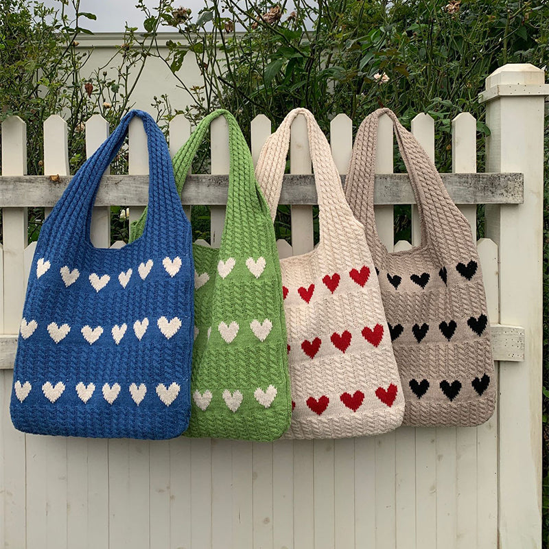 Love Knit Tote Bag