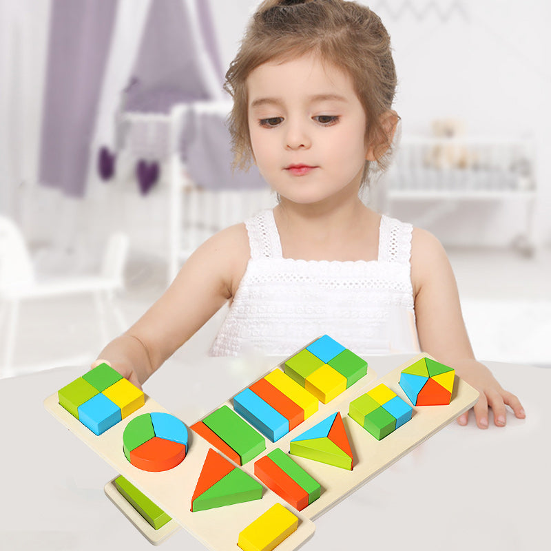 Montessori Geometry Blocks