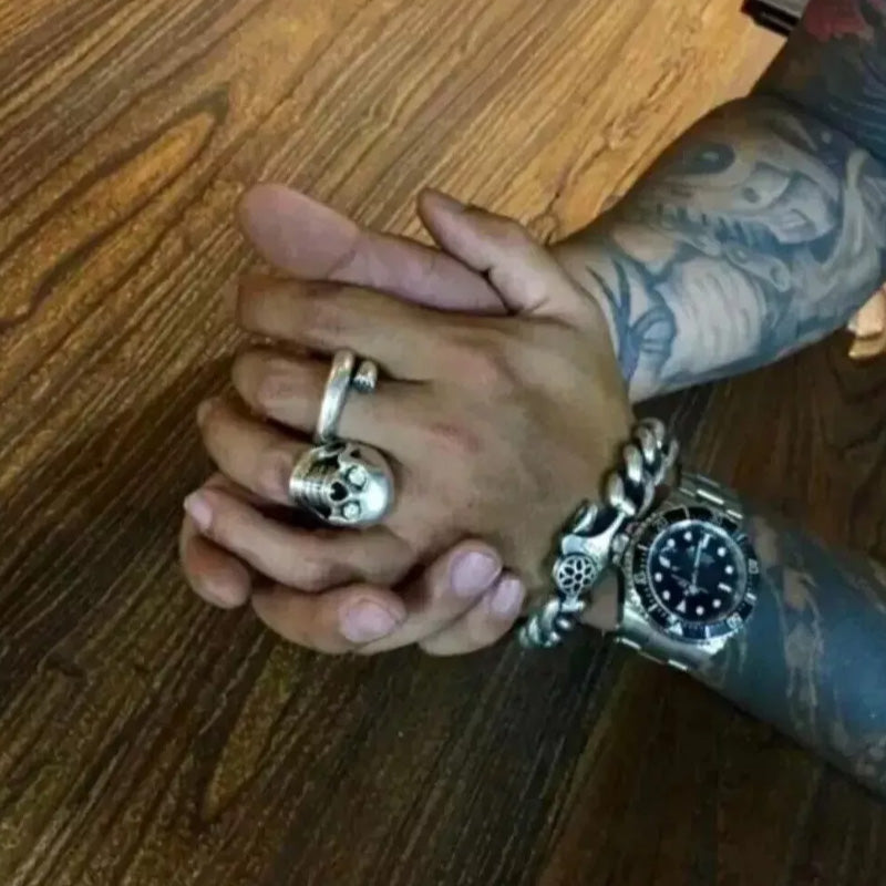 Vintage Sakura Motorcycle Bracelet