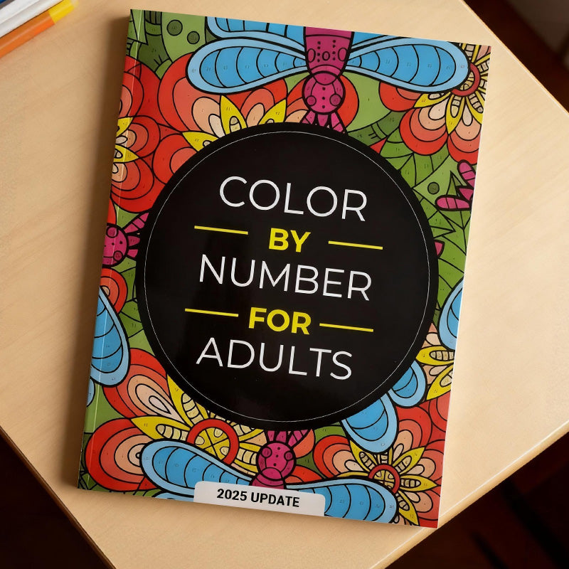 Color By Number For Adult Relaxation