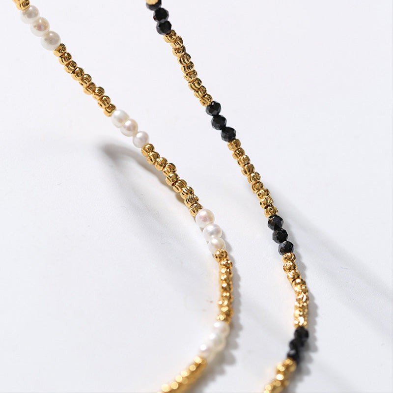 Twilight Golden Beans Necklace