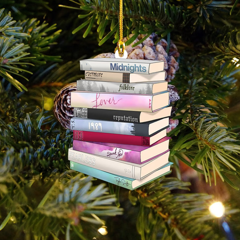 Taylor Albums as Books Ornament