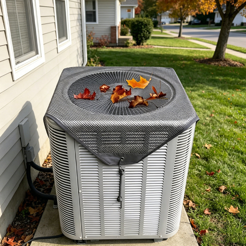 Outdoor AC Condenser Protective Mesh Cover