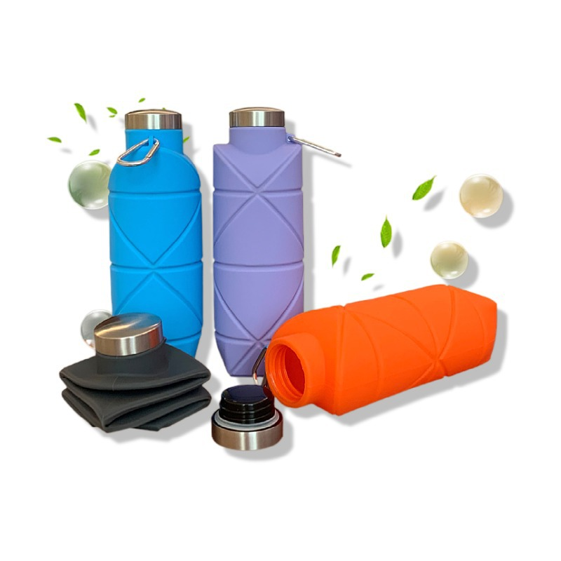 700ml Collapsible Silicone Water Bottle