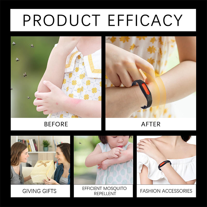 Portable Silicone Mosquito Repellent Bracelet