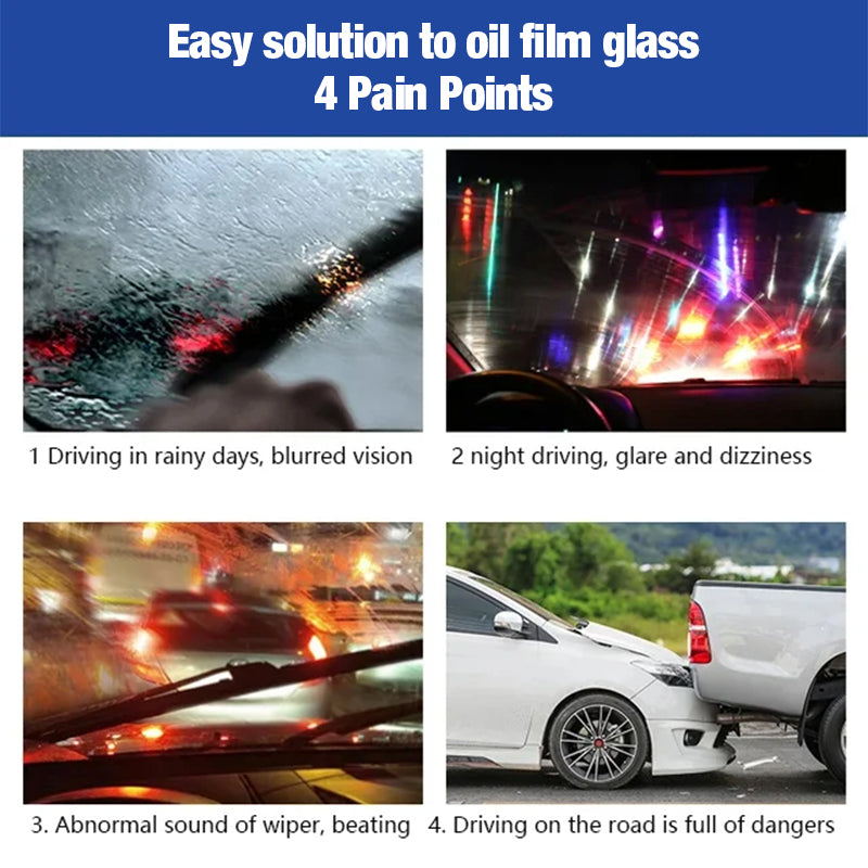 Car Glass Oil Film Cleaner