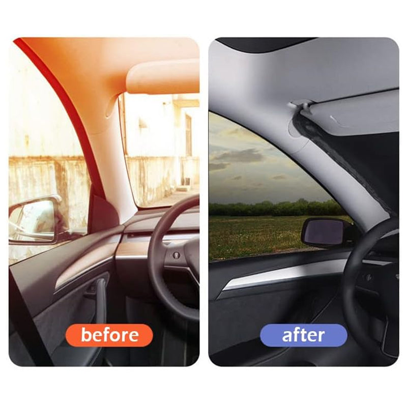 Titanium Silver Thickened Car Windshield Sun Shade